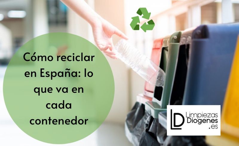 Cómo reciclar en España: lo que va en cada contenedor
